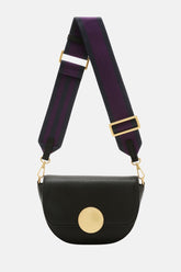 Oryany - Lottie Saddle Crossbody Small Handbags - Black / One Size
